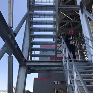 Hot-Dip Galvanized Stair Tread