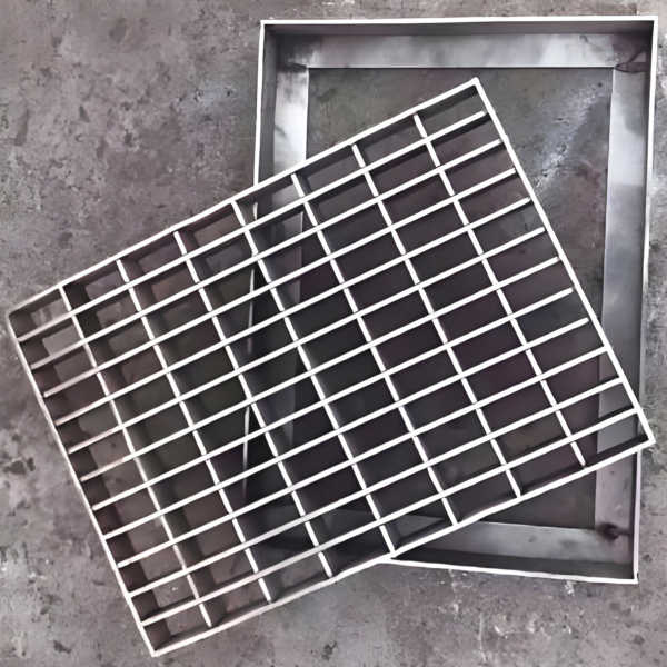 Press-locked Steel Grating