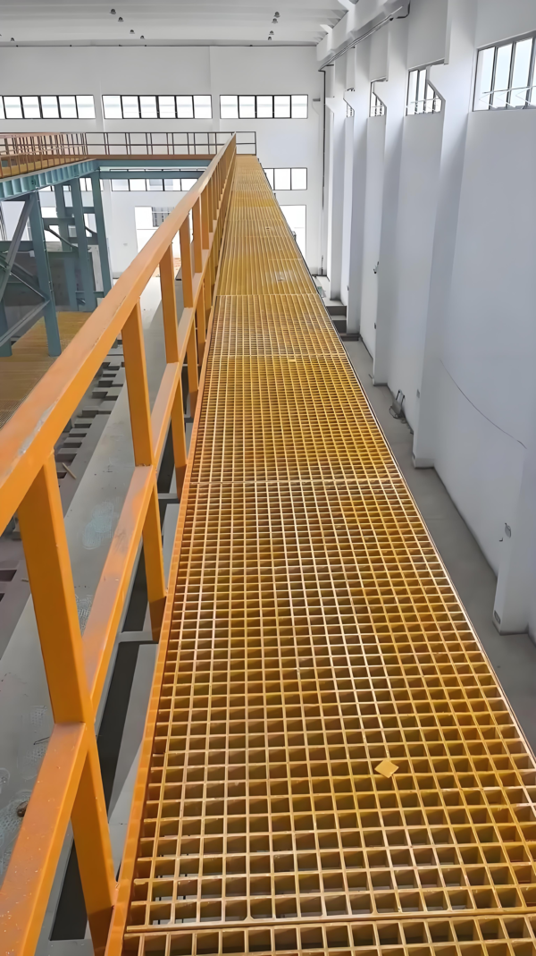 FRP Drainage Trench Cover | Fiberglass Grating Cover