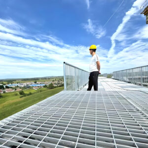 Hot-Dip Galvanized Platform Steel Grating